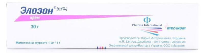 Элозон 0,1% крем 30 г
