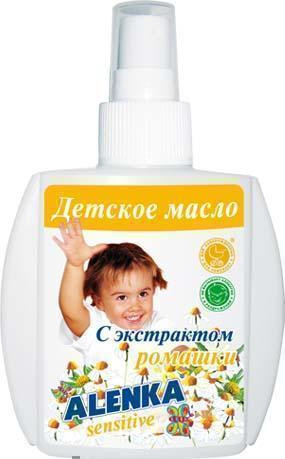 Масло-спрей Аленка детское с экстрактом ромашки 200 мл