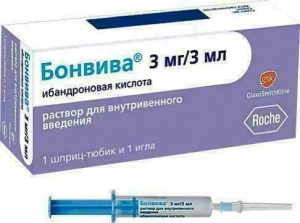 Бонвива раствор 3 мг/3 мл в шприце №1 + игла №1 - фото