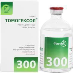 Томогексол раствор для инъекций 300 мг йода/мл флакон 20 мл №1 - фото