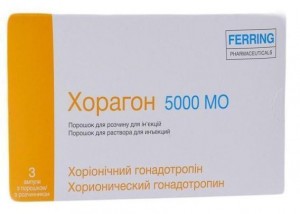 Хорагон сух. вещ. для инньекций раств. 5000 МЕ ампулы с расттв.1мл №3 - фото