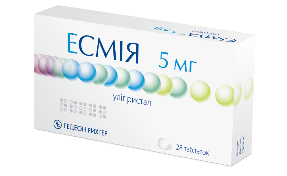 Эсмия 5 мг таблетки №28