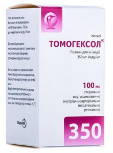 Томогексол р-р д/ин. 350 мг йода/мл 100 мл фл. №1 - фото