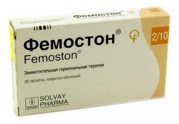Фемостон 2мг+10мг таблетки №56