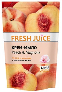 Гель-мыло Fresh Juice персик дой-пак 460 мл - фото