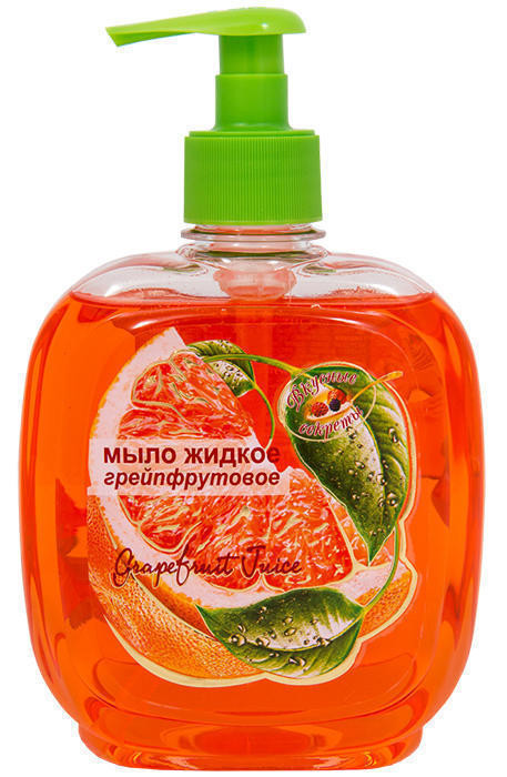 Мыло-гель жидкое Вкусные секреты Грейпфрутовое 460 мл