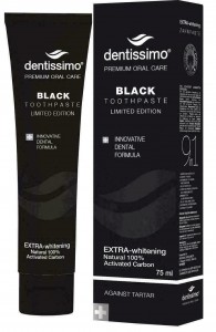 Зубная паста Dentissimo Extra Whitening Black 75 мл - фото