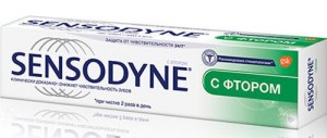 Зубная паста Sensodyne с фтором 75 мл - фото