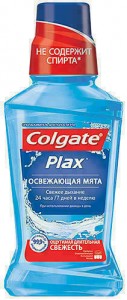 Ополаск.д/пол.рта  Colgate Plax Освежающая Мята 250 мл - фото