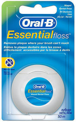 Нить Oral-B Essential floss 50 метров