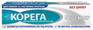Крем Корега для зубных протезов без вкуса 40мл - фото