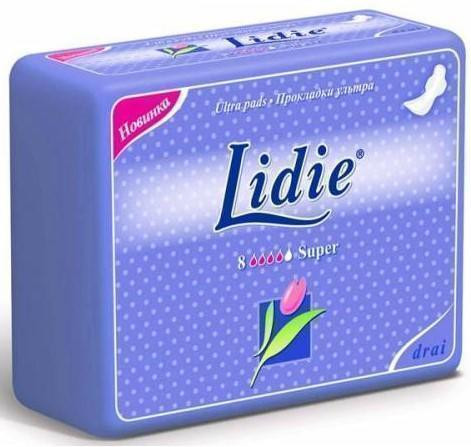 Прокладки Lidie Ultra Super drai №8