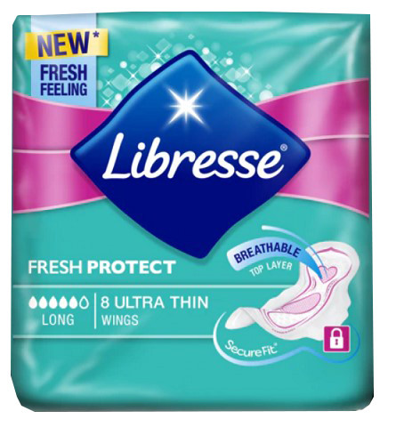 Прокладки Libresse Ultra Thin Long Wings №8
