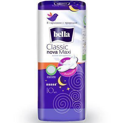 Прокладки Bella Classic Nova Maxi 10 шт