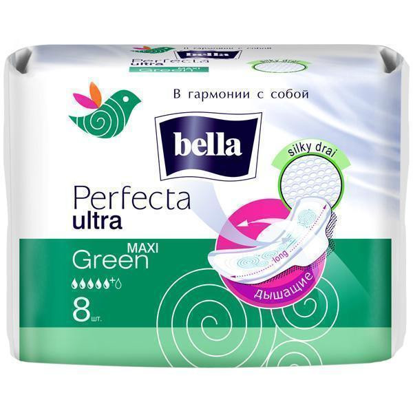 Прокладки Bella Perfecta Ultra Maxi Green 8 шт