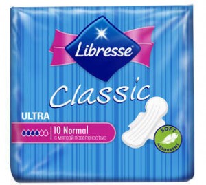 Прокладки Libresse Classic Clip Ultra Normal 10 шт - изображение Прокладки Libresse Classic Clip Ultra Normal 10 шт - фото