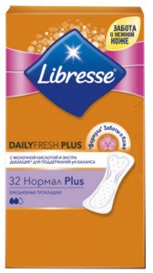 Прокладки Libresse Daily Fresh Plus Normal №32 - фото