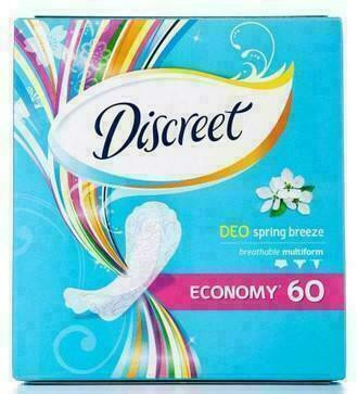 Прокладки Alldays Discreet Deo Ocean Breeze 60 шт (ежедневные)