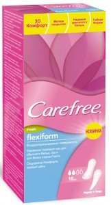 Прокладки Carefree FlexiForm Fresh №18 - фото