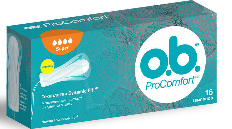 Тампоны o.b. ProComfort Super 16 шт