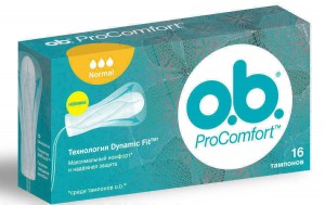 Тампоны o.b. ProComfort Normal 16 шт - фото