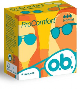 Тампоны o.b. ProComfort Normal 8 шт - фото