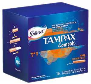 Тампоны Tampax Compak Super Plus 16 шт - фото