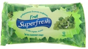 Салфетки влажные Super Fresh Fruit №15 - изображение Салфетки влажные Super Fresh Fruit №15 - фото