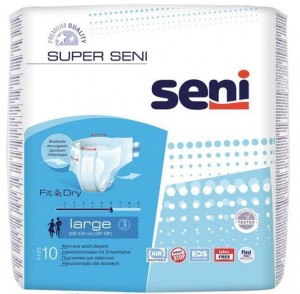 Подгузники для взрослых Super Seni large air 10 шт - фото