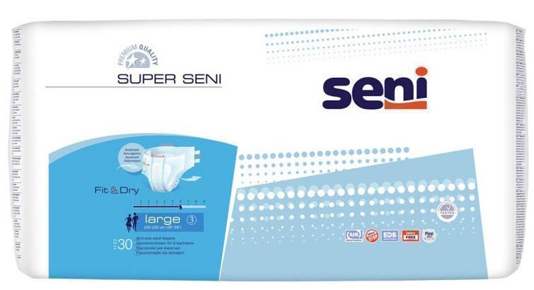 Подгузники для взрослых Super Seni large air 30 шт
