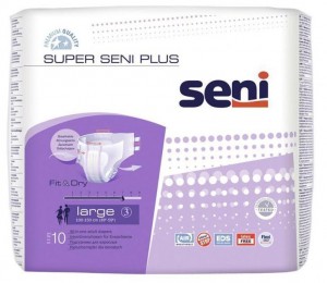 Подгузники для взрослых Super Seni Plus large air 10 шт - фото