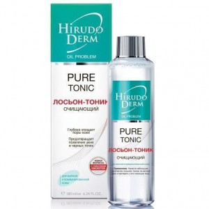 Лосьон-тоник Hirudo Derm Oil Problem нормализующий для жирной и комбинированной кожи 180 мл - фото