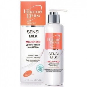 Молочко Hirudo Derm Sensetive SENSI MILK для снятия макияжа 180 мл - фото