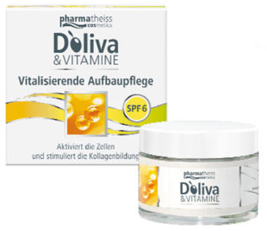 Крем для лица Vitamine восстановление и сияние кожи с SPF 6, 50 мл