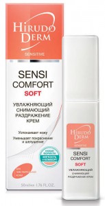 Крем Hirudo Derm Sensitive SENSI COMFORT SOFT успокаивающий 50 мл - фото