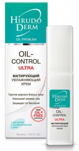 Крем Hirudo Derm Oil Problem Oil Control Ultra увлажняющий матирующий 50 мл - фото