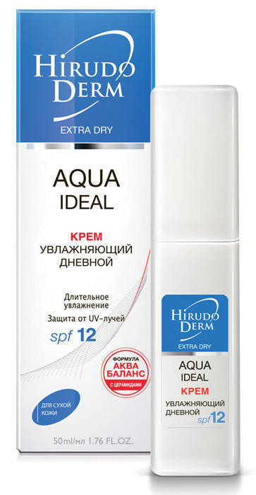 Крем Hirudo Derm Extra Dry Aqua Ideal увлажняющий дневной 50 мл