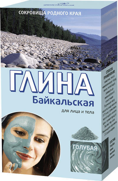 Глина Байкальская Голубая 100 г