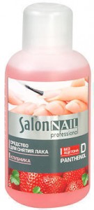 Средство для снятия лака Salon Клубника 150 мл - фото