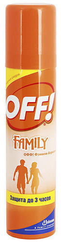 Аэрозоль Off! Family против комаров 100 мл