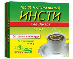 Инсти без сахара гранулы саше №5 - фото