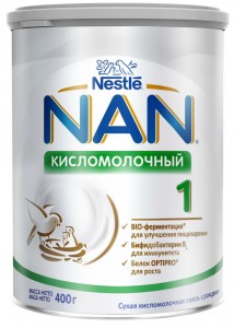 Смесь молочная Nestle NAN кисломолочний-1 (с 0 месяцев) 400 г - изображение Смесь молочная Nestle NAN кисломолочний-1 (с 0 месяцев) 400 г - фото