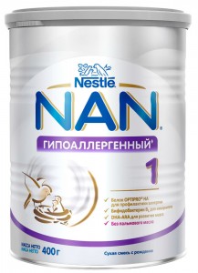 Смесь молочная Nestle NAN Optipro НА 1 Гипоаллергенный (с 0 меяцев) 400 г - фото