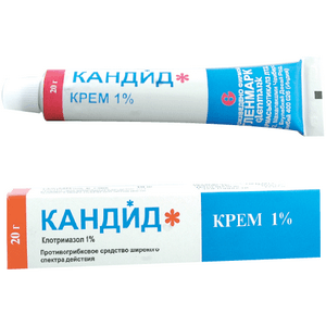 Кандид 10 мг/мл 20 г крем - фото