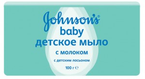 Мыло Johnsons Baby детское с эстрактом натурального молока 100 г - фото