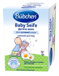 Мыло Bubchen детское эмульсионное 125 г - фото
