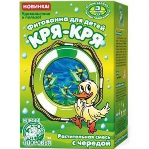 Фитованна Ключи здоровья для детей КРЯ-КРЯ с чередой 30 г №3 - фото