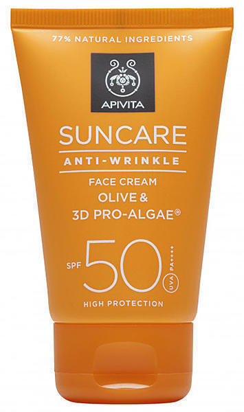 Крем Apivita Suncare солнцезащитный тонирующий против пигментных пятен SPF30 с критмумом с 3D комплексом PRO-ALGAE 50 мл