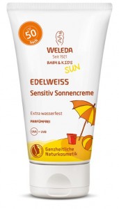 Крем Weleda солнцезащитный Эдельвейс для чувствительной кожи SPF 50 50 мл - фото