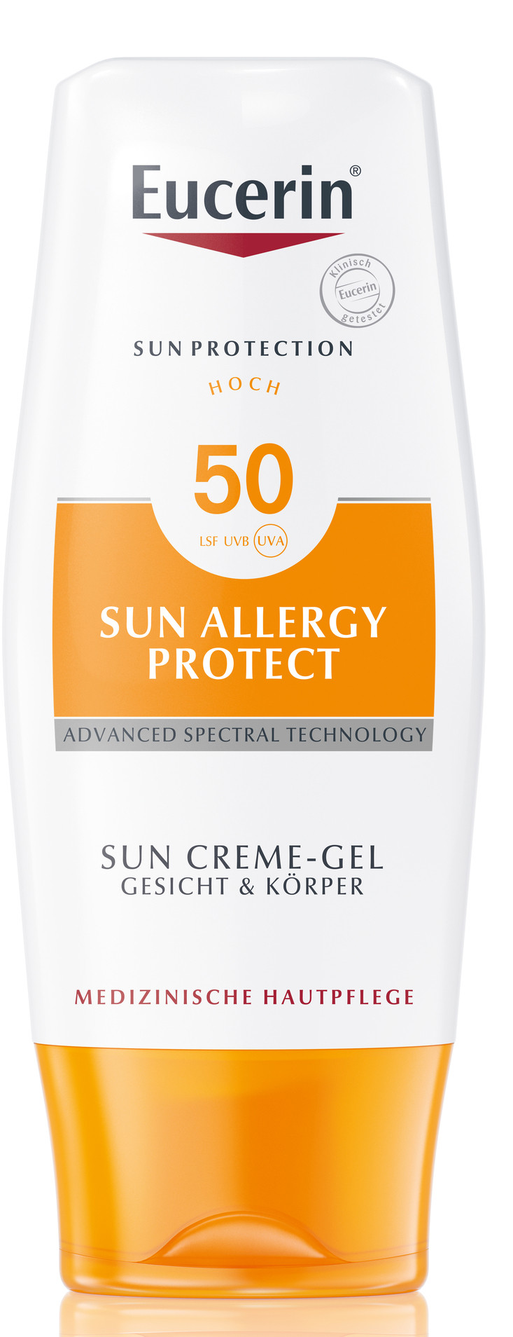 Крем-гель Eucerin Sun Allergy Protect солнцезащитный для кожи лица и тела SPF50 150 мл